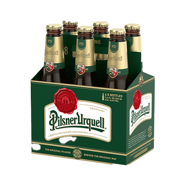 Pilsner Urquell 6 Pack Bottles