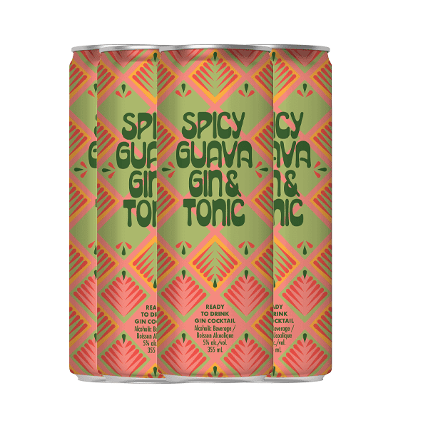 Confluence Gin & Tonic Spicy Guava 4pk