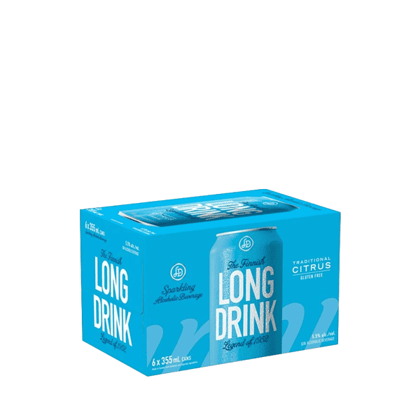 The Finnish Long Drink Traditional 6 Pack Cans