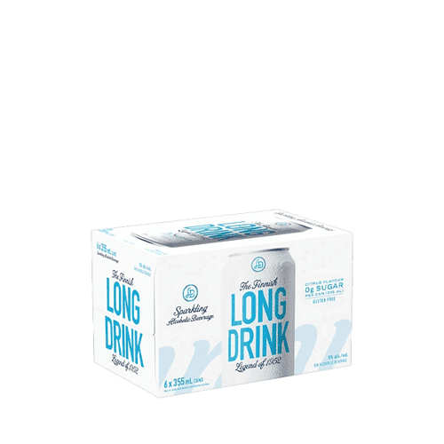 The Finnish Long Drink Zero Sugar 6 Pack Cans