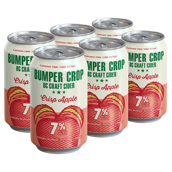 Bumper Crop Crisp Apple Cider 6pk