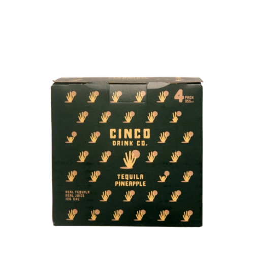 Cinco Drink Co. Tequila Pineapple 4pk