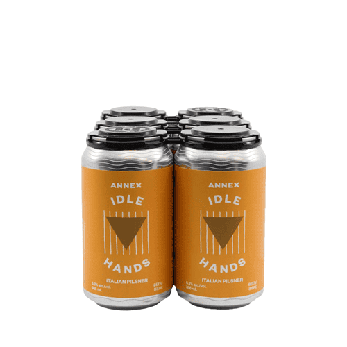 Annex Idle Hands Pilsner 6pk Annex Idle Hands Pilsner 6pk