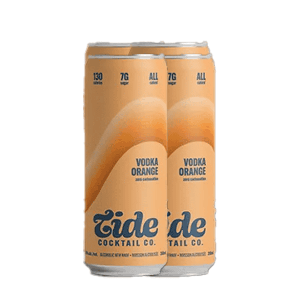 Tide Vodka Orange 4PK Tide Vodka Orange 4PK