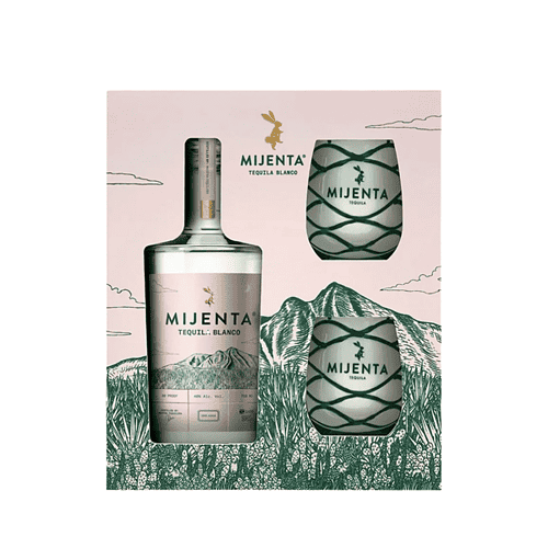 Mijenta Blanco Tequila 750ml Gift Pack Mijenta Blanco Tequila 750ml Gift Pack
