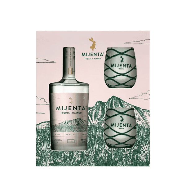 Mijenta Blanco Tequila 750ml Gift Pack