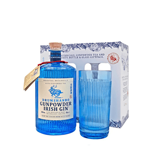 Drumshambo Gunpowder Irish with Gin Glass 750ml