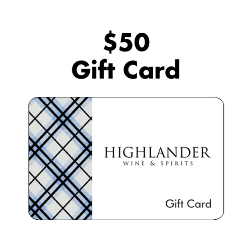 Gift Card Highlander Wine & Spirits Gift Card (In Store Redemption ONLY)