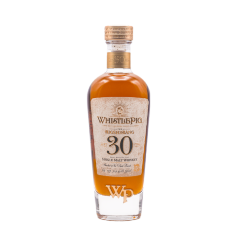 WhistlePig 30 Year Old BigSheBang Single Malt Whiskey WhistlePig 30 Year Old "BigSheBang" Single Malt Whiskey