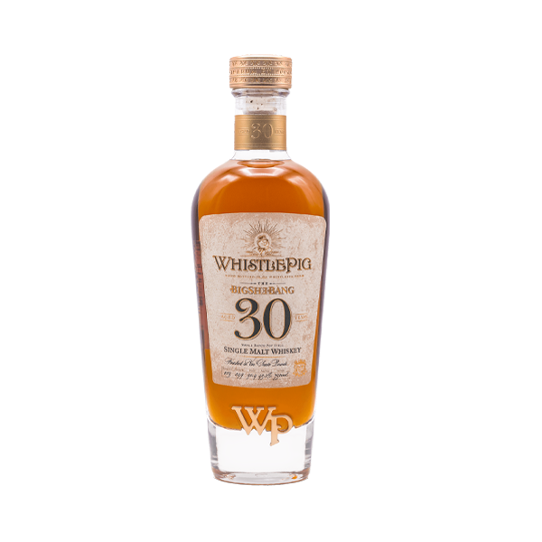 WhistlePig 30 Year Old BigSheBang Single Malt Whiskey WhistlePig 30 Year Old "BigSheBang" Single Malt Whiskey