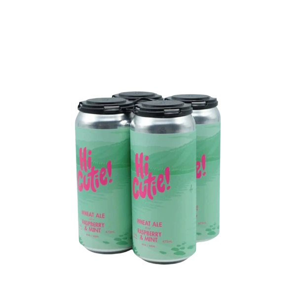 Born Hi Cutie! Raspberry Mint Wheat 4pk Born Hi Cutie! Raspberry Mint Wheat 4pk