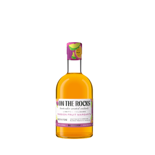 On The Rocks Passion Fruit Margarita 375ml