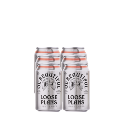 Ol' Beautiful Loose Plans Light Lager 6pk