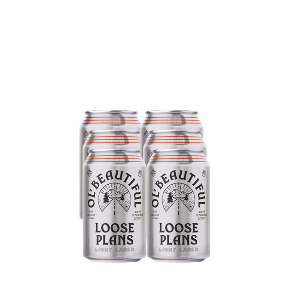 Ol' Beautiful Loose Plans Light Lager 6pk